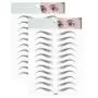 DKAF 2 Pcs 3D Hair-Like Authentic Eyebrows, Waterproof Imitation Ecological Natural Tattoo Eyebrow Stickers, Grooming Shaping Brow Shaper Makeup Eyebrow Transfer-E16 DKAF 2 Pcs 3D Hair-Like Authentic Eyebrows, Waterproof Imitation Ecological Natural Tattoo Eyebrow Stickers, Grooming Shaping Brow Shaper Makeup Eyebrow Transfer-E16