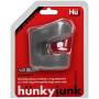 Hunkyjunk Connect Silicone Blend Ball Tugger Cock Ring - Stone Grey