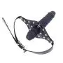FST Double-Cock Dildo Penis Mouth Gag Mouth Plug Penis Gag with Multi-Function Oral Fixation Mouth Stuffed Bondage Leather Strap On BDSM Adult Sex Toy FST Double-Cock Dildo Penis Mouth Gag Mouth Plug Penis Gag with Multi-Function Oral Fixation Mouth Stuffed Bondage Leather Strap On BDSM Adult Sex Toy