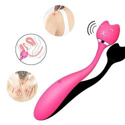 Cute Silent Silicone Multi-Speed 10 Pulsating Patterns Bullet for Body Therapeutic, Muscle Aches and Sports, Powerful Wand Vīb^RāTōr, Waterproof Therapeutic Wand Massager