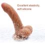 QiuQiuK Lifelike Suction Cup Tools for Women (6Inch A)