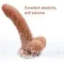 QiuQiuK Lifelike Suction Cup Tools for Women (6Inch A) QiuQiuK Lifelike Suction Cup Tools for Women (6Inch A)