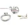 Chástí-ty Device, Cǒck Lock, Pěnǐs Lock Ring Men Hypoallergenic Stainless Steel Metal Chasteness Device Anti-Off T-Shirt Belt - 31 (Size : 45mm) Chástí-ty Device, Cǒck Lock, Pěnǐs Lock Ring Men Hypoallergenic Stainless Steel Metal Chasteness Device Anti-Off T-Shirt Belt - 31 (Size : 45mm)
