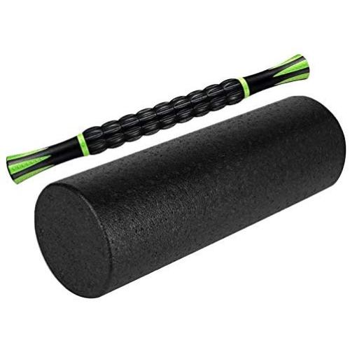 Mr. Fit High Density Extra Firm Foam Roller for Physical Therapy, Massage Therapy