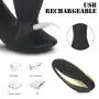 Vibrating Prostate Massager Flashlight Rotating Bat Butt Plug Remote Control Vibrator with 9 Speed and 5 Rotating Modes Waterproof Rechargeable Anal Sex Toy for Beginner and Advanced Users Vibrating Prostate Massager Flashlight Rotating Bat Butt Plug Remote Control Vibrator with 9 Speed and 5 Rotating Modes Waterproof Rechargeable Anal Sex Toy for Beginner and Advanced Users