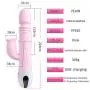 Wushuangyu Realistic Silicone Female Vibrant Toys with 12 Frequency Telescopic and 12 Kinds of Tongue Licking Rechargeable - Vibrant Toy Wushuangyu Realistic Silicone Female Vibrant Toys with 12 Frequency Telescopic and 12 Kinds of Tongue Licking Rechargeable - Vibrant Toy