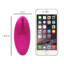 Tulips - Complete Clitoris Vibrator - Sex Toy with 10 Settings for Women and Couples, Waterproof, Rechargeable, Quiet, by Sweet Vibrations (Pink)