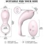 Screaamm Waterproof Male Vibration Delay Pre-Mature E-Jaculation Lock Fine Ring for Him Toy Longer Lasting Shake Rooster, Silicone Happy Toys Shock