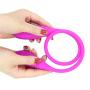 ARIRRA USB Charging Silicone Double-end Vaginal and Anal Couple Vibrator Female Masturbator