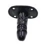 YiFeng Lockable Dildo Penis Mouth Gag with Lock Bondage Leather Strap On BDSM Adult Sex Toy (Long) YiFeng Lockable Dildo Penis Mouth Gag with Lock Bondage Leather Strap On BDSM Adult Sex Toy (Long)