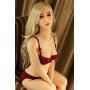 NWDoll 153cm F-Cup Full Size Real Sex Doll - TPE Solid Body with Stainless Steel Skeleton Inside and 3 Holes - Natural Skin Love Doll