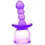 Massager Attachments Massage Accessory Attachment Accessories Silicone - Two Different Styles (Purple+White) Massager Attachments Massage Accessory Attachment Accessories Silicone - Two Different Styles (Purple+White)