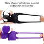 Vibrating Cock Ring Set Silicone Penis Ring with Bullet Vibrator Clitoris Stimulators, Enhancing Erection Prolong Sexual Pleasure Premium Stretchy Adult Toy for Men and Couples