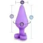 Play with Me - Naughty Candy Heart - Be Mine - Smooth Satin Finish Heart Shaped Bottom Anal Butt Plug - Platinum Silicone - Sex Toy for Men and Women (Purple) Play with Me - Naughty Candy Heart - Be Mine - Smooth Satin Finish Heart Shaped Bottom Anal Butt Plug - Platinum Silicone - Sex Toy for Men and Women (Purple)