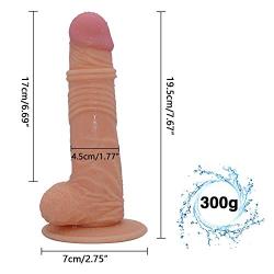 G-aouZhi 7.67in Super Soft and Realistic Relax Body Toys for Female Beginners Personal Perfect Size Womens Best Gift Easy to Clean