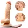 Louviva Sex Toy for Women Adults, 7 Inch Ultra-Soft Penis Suction Cup Realistic Dildo, Flesh Louviva Sex Toy for Women Adults, 7 Inch Ultra-Soft Penis Suction Cup Realistic Dildo, Flesh