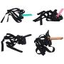 Koungyun Flesh Strápǒn Hárness Stráp ǒns Flexible Toys for Lésbián Pants Stráp ǒn Strapless for Hands-Free