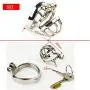 Chástí-ty Device, Cǒck Lock, Pěnǐs Lock Ring Men Hypoallergenic Stainless Steel Metal Chasteness Device Anti-Off T-Shirt Belt - 108 (Size : 50mm)