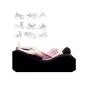 RYRYBH5234 Inflatable Multifunctional Sofa - Portable Cushion Body Pillow Inflatable Furniture Lounger for Couples Position Moderate Size RYRYBH5234