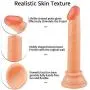 JSCRlove 6 inch Flesh Dillo with Strong Suction Cup Real Feel Toy with Strong Base,Womens Hands-Free Cups Women Socks JSCRlove 6 inch Flesh Dillo with Strong Suction Cup Real Feel Toy with Strong Base,Womens Hands-Free Cups Women Socks