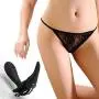 Vibrating Panties Wireless Remote Control Butterfly Vibrator, Wearable G Spot Vibrator for Women,Strong Rechargeable clitorals Stimulator,Panty Vibrator Sex Toy for Women and Couples (Black)