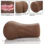 Calexotics Stroke It Ass Heavy Duty Male Masturbator, Brown, 1 Count