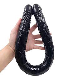 X-R 22 Inch Super Long Relax Massaging Wand Dual Side Double Ended Headed Female Personal Massager Stǐck Suction Cup Soft
