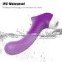 Personal G Spot Vibrator Clitoral Sucking Vibrator, PALOQUETH Waterproof Adult Oral Sex Toys Dildo Vibrator for Women Couples Clit Nipple Stimulation with 5 Powerful Suctions 8 Vibration Modes