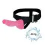 WLPLODS Wearable Strap On Dillo with Suc-Tion Cup Adjustable Belt for Woman&Couple WLPLODS (Color : Pink)