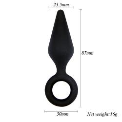 Haiya Silicone Handheld Massagers Anal Plugs Sex Product 6pcs/Set