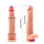 Personal Secret Delivery 12.99 Inch Huge King Coock Dual Density with Big Ball Flesh