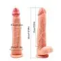 Personal Secret Delivery 12.99 Inch Huge King Coock Dual Density with Big Ball Flesh Personal Secret Delivery 12.99 Inch Huge King Coock Dual Density with Big Ball Flesh