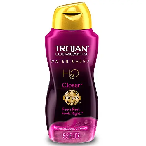 TROJAN Lubricants Water Based H2O Closer Personal Lubricant, 5.5 oz. TROJAN Lubricants Water Based H2O Closer Personal Lubricant, 5.5 oz.