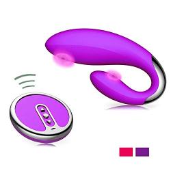 G-spot Massager SWEA Waterproof Wireless Remote Control Dual Vibrators for Women Sex Toy USB Charging G-Spot Message Clitoral Stimulator Sex Vibrators,Most Effective