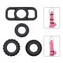 Penis Ring Set for Couples Sex, PALOQUETH Cock Rings Set Sex Toy for Men with Premium Stretchy Silicone for Longer Harder Stronger Erection (1 Pkg / 4 Rings) Penis Ring Set for Couples Sex, PALOQUETH Cock Rings Set Sex Toy for Men with Premium Stretchy Silicone for Longer Harder Stronger Erection (1 Pkg / 4 Rings)