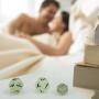 Sex Dice Set for Couples for Erotic Games and Foreplay, PALOQUETH Luminous Romantic Dice with 24 Varied Sexual Positions  (1 Pkg/3 Dice)