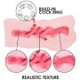 Male Masturbators Sex Toys, Diana Pocket Pussy 3D Realistic Vagina Masturbator Adult Toys Close-Ended Stroker Built-in Cock Ring Sexual Exerciser for Man Masturbation