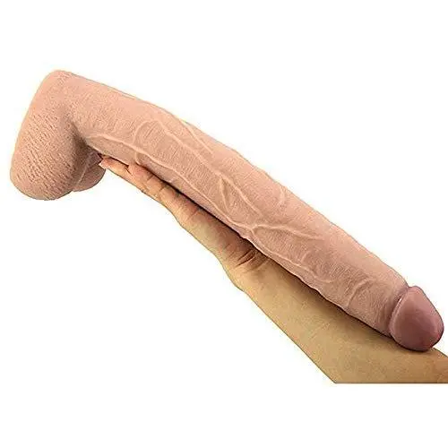 InvincibleFun Fun Toy 16 Inch Female Extra Huge Big Lifelike Personal Relaxation Massage Wand Toys Body Massager with Large Balls and Head Black Easy to Clean Swell InvincibleFun Fun Toy 16 Inch Female Extra Huge Big Lifelike Personal Relaxation Massage Wand Toys Body Massager with Large Balls and Head Black Easy to Clean Swell