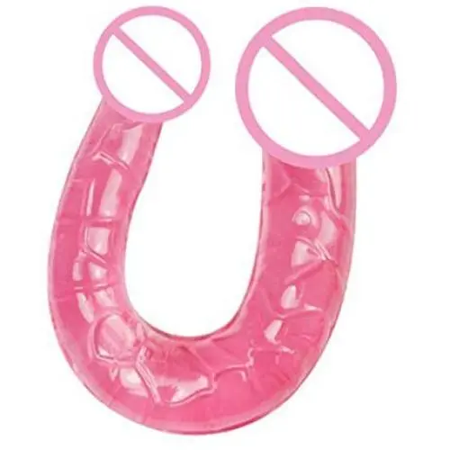 EIKdoulf02 U Shape Double Flexible Powerful Vibrate Wand Massage Cordless Cordless Body Massager for Women and Couple Adult Sex Toys - Pink EIKdoulf02 U Shape Double Flexible Powerful Vibrate Wand Massage Cordless Cordless Body Massager for Women and Couple Adult Sex Toys - Pink