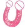 EIKdoulf02 U Shape Double Flexible Powerful Vibrate Wand Massage Cordless Cordless Body Massager for Women and Couple Adult Sex Toys - Pink EIKdoulf02 U Shape Double Flexible Powerful Vibrate Wand Massage Cordless Cordless Body Massager for Women and Couple Adult Sex Toys - Pink