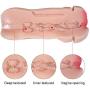 Male Masturbator,NIANPU Pocket Pussy Adult Sex Toy Realistic Vagina Pussy Man Masturbation Stroker