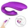 G Spot Vibrator with Clitoris Stimulator Wireless Remote Paar-Vibrator for Couple Sex Fun, Treediride 2.0 Upgrade 9 Vibration Modes Clitoris Orgasm Tool Dual Motor Vaginal Anal Sex Toy (Purple)