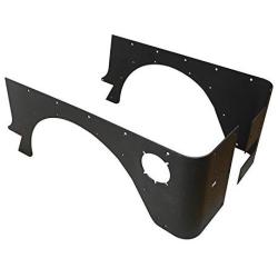 Paramount Restyling 51-0043 Black Corner Guard (Jeep Wrangler TJ)