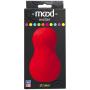 Doc Johnson Mood - Exciter - ULTRASKYN - Dual Texture Stroker - Narrow Side Has Massage Beads, Wide Side Has Thick Ribbing - Discrete - Male Masturbator - Orange