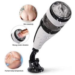 Male Automatic Pīston Cup Suckīng Voice Interaction and Telescopic Rotation Electronic Massage Cup Males Toy