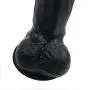 Full 12 in Realistic and Soft 100% Waterproof Big Size Toy - Black - Gaozhonggaoer1.1 Full 12 in Realistic and Soft 100% Waterproof Big Size Toy - Black - Gaozhonggaoer1.1