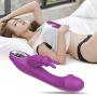 G Spot Vibrator Rabbit Vibrator for Clitoris Stimulation, Dildo Vibrator Clit Stimulator with 7 Vibration Modes USB Magnetic Rechargeable-Sex Toys for Women and Couples