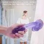 DJKFHIU 7.67inch Female Dîldɔs Women Self Pleasure Toys Massage for Women Men Couples DJKFHIU (Color : Purple)
