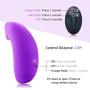 RITER Vibranting Panties Wearable Vibrantor with Remote Control Stimulator Mini Massager Rechargeable Adullt Six Toys for Women & Couples