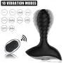 Anal Sex Toys with 10 Variable Vibration Modes for Safe Anal Prostate Play, PALOQUETH Smooth Silicone Wireless Remote Butt Plug Vibrator for Beginner Intermediate Anal Sex Toys with 10 Variable Vibration Modes for Safe Anal Prostate Play, PALOQUETH Smooth Silicone Wireless Remote Butt Plug Vibrator for Beginner Intermediate